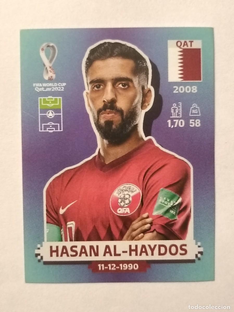 Cromos de f&uacute;tbol: #QAT 18 HASAN AL-HAYDOS (QATAR) MUNDIAL QATAR 2022 PANINI