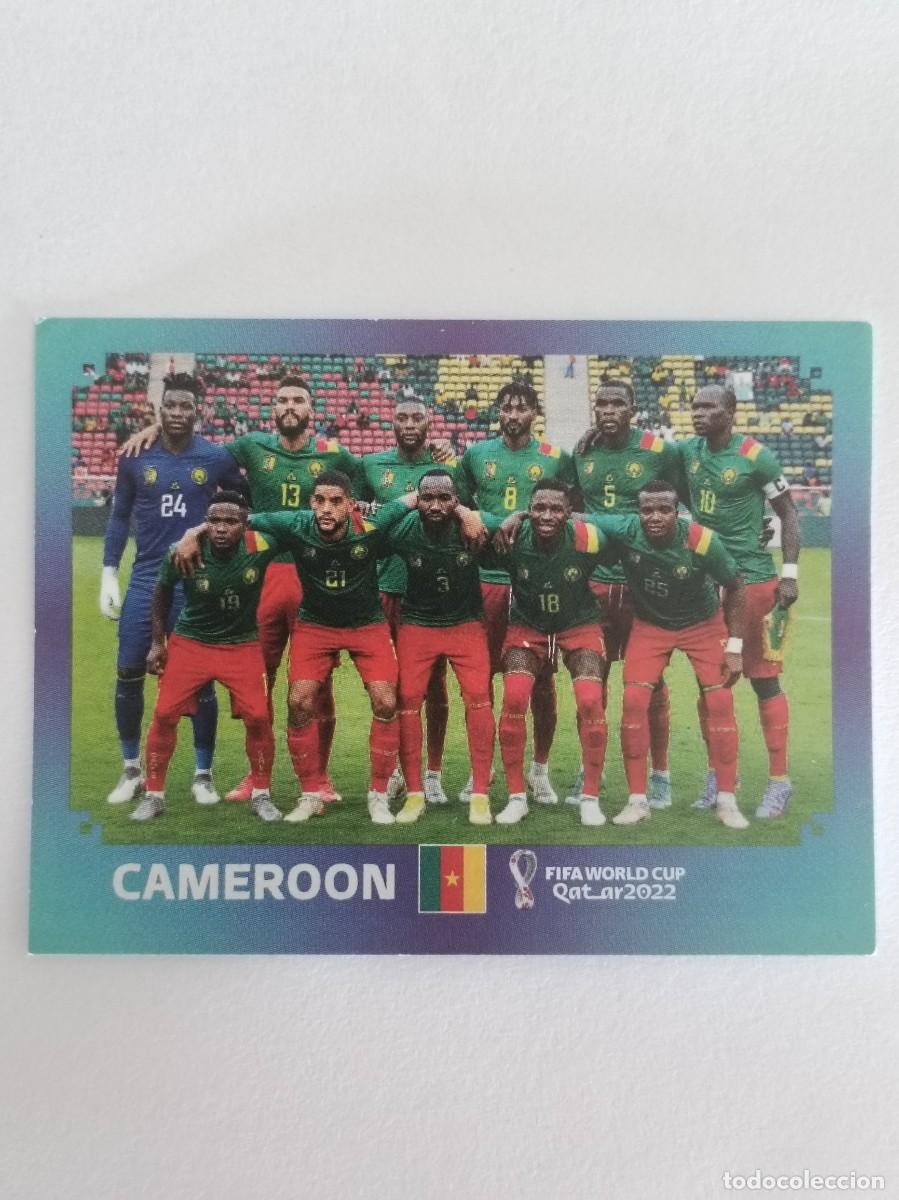 Cromos de Futebol: #CMR 1 EQUIPO (CAMERUN) MUNDIAL QATAR 2022 PANINI