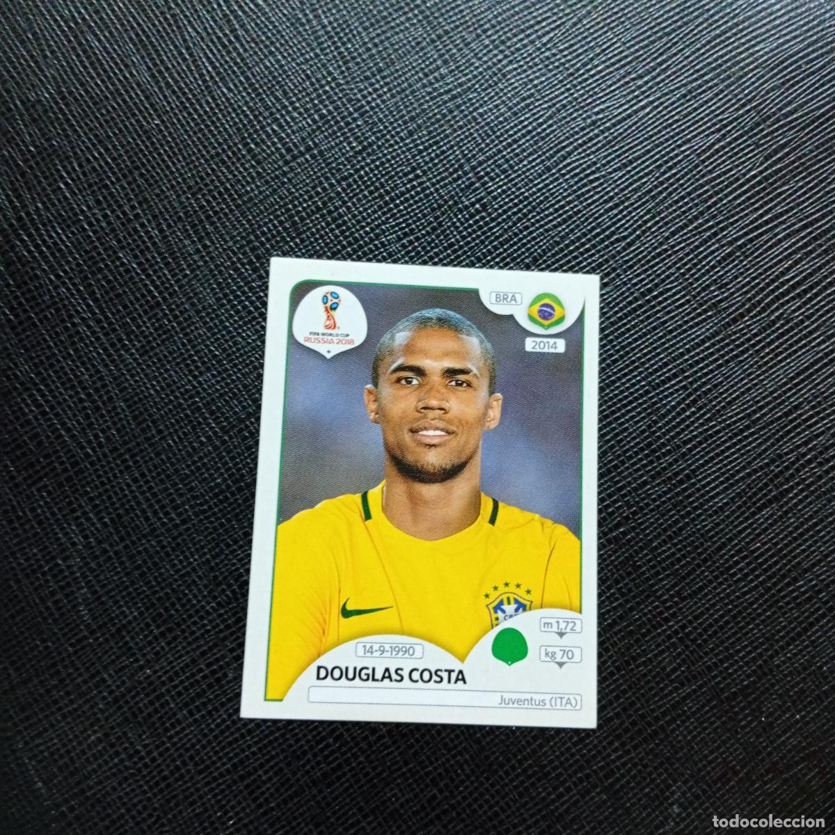 Cromos de Futebol: 368 DOUGLAS COSTA COUTINHO BRASIL PANINI MUNDIAL RUSIA 2018 CROMO FUTBOL 18 - SIN PEGAR - CJ2
