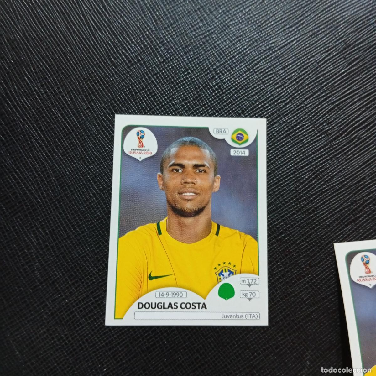 Cromos de Futebol: 368 DOUGLAS COSTA COUTINHO BRASIL PANINI MUNDIAL RUSIA 2018 CROMO FUTBOL 18 - SIN PEGAR - CJ2