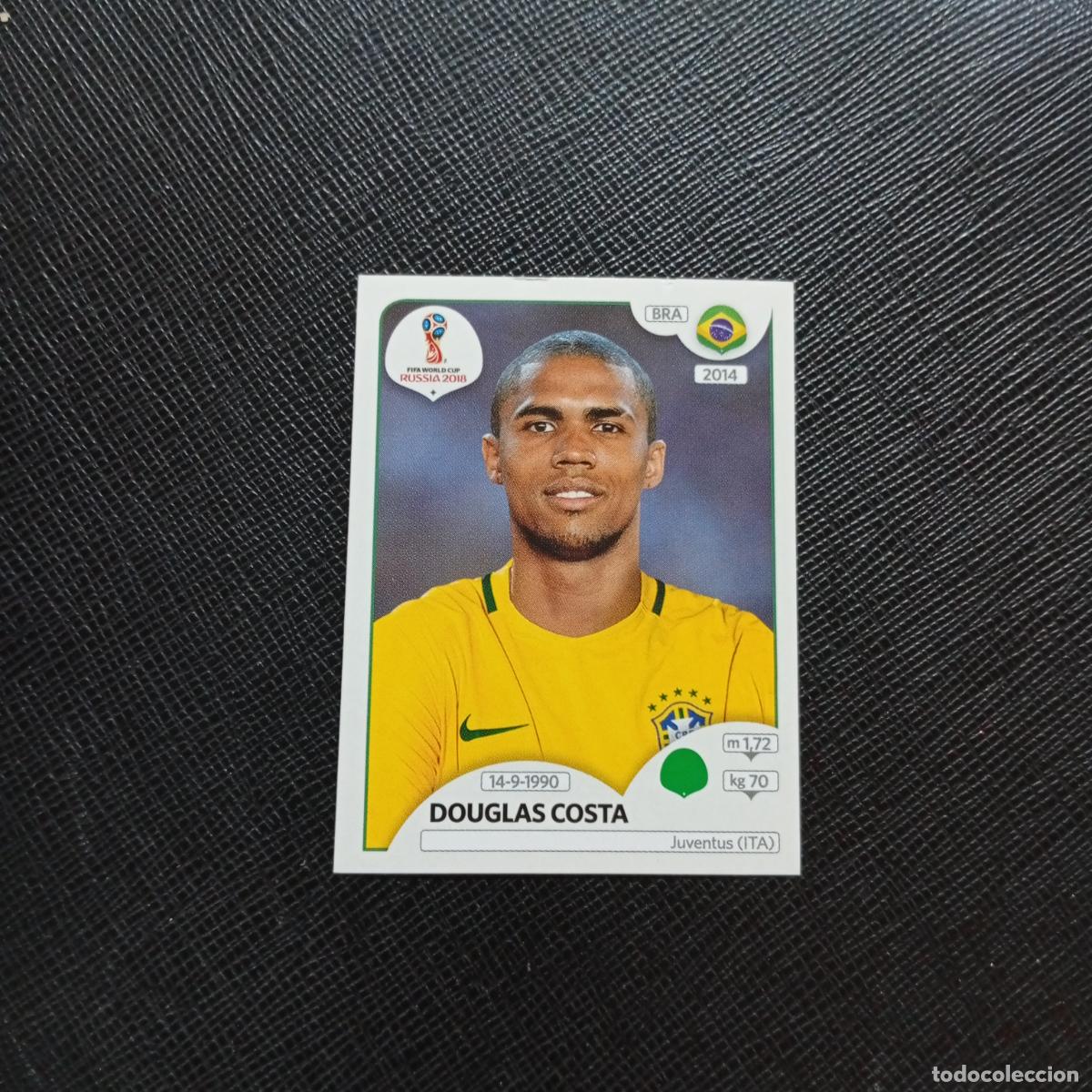 Cromos de f&uacute;tbol: 368 DOUGLAS COSTA COUTINHO BRASIL PANINI MUNDIAL RUSIA 2018 CROMO FUTBOL 18 - SIN PEGAR - CJ2 .