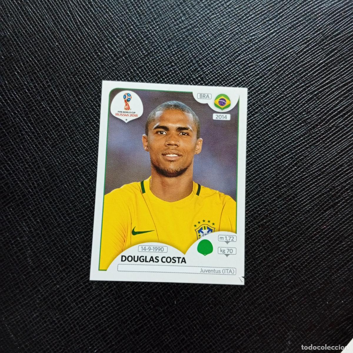 Cromos de f&uacute;tbol: 368 DOUGLAS COSTA COUTINHO BRASIL PANINI MUNDIAL RUSIA 2018 CROMO FUTBOL 18 - SIN PEGAR - CJ2 .