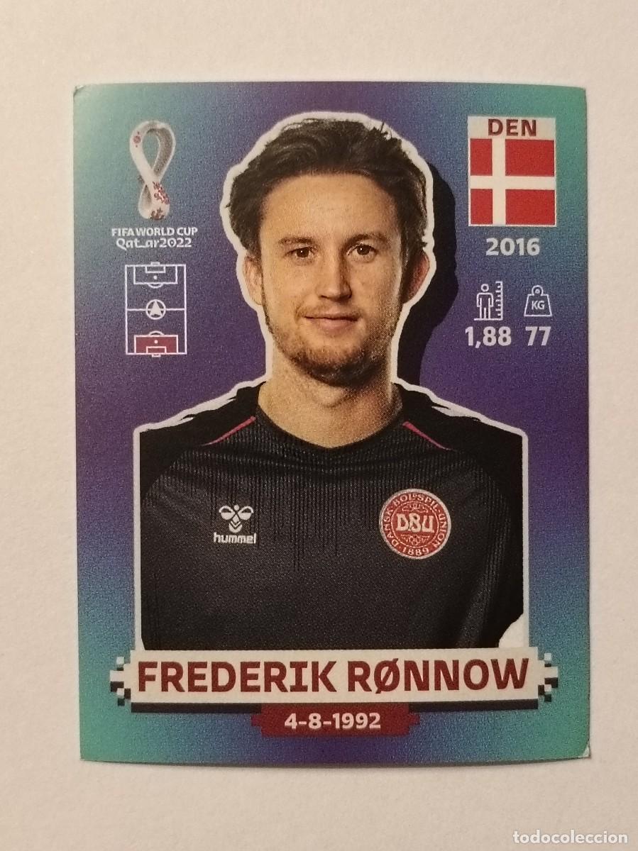 Cromos de f&uacute;tbol: #DEN 4 FREDERIK RONNOW (DINAMARCA) MUNDIAL QATAR 2022 PANINI