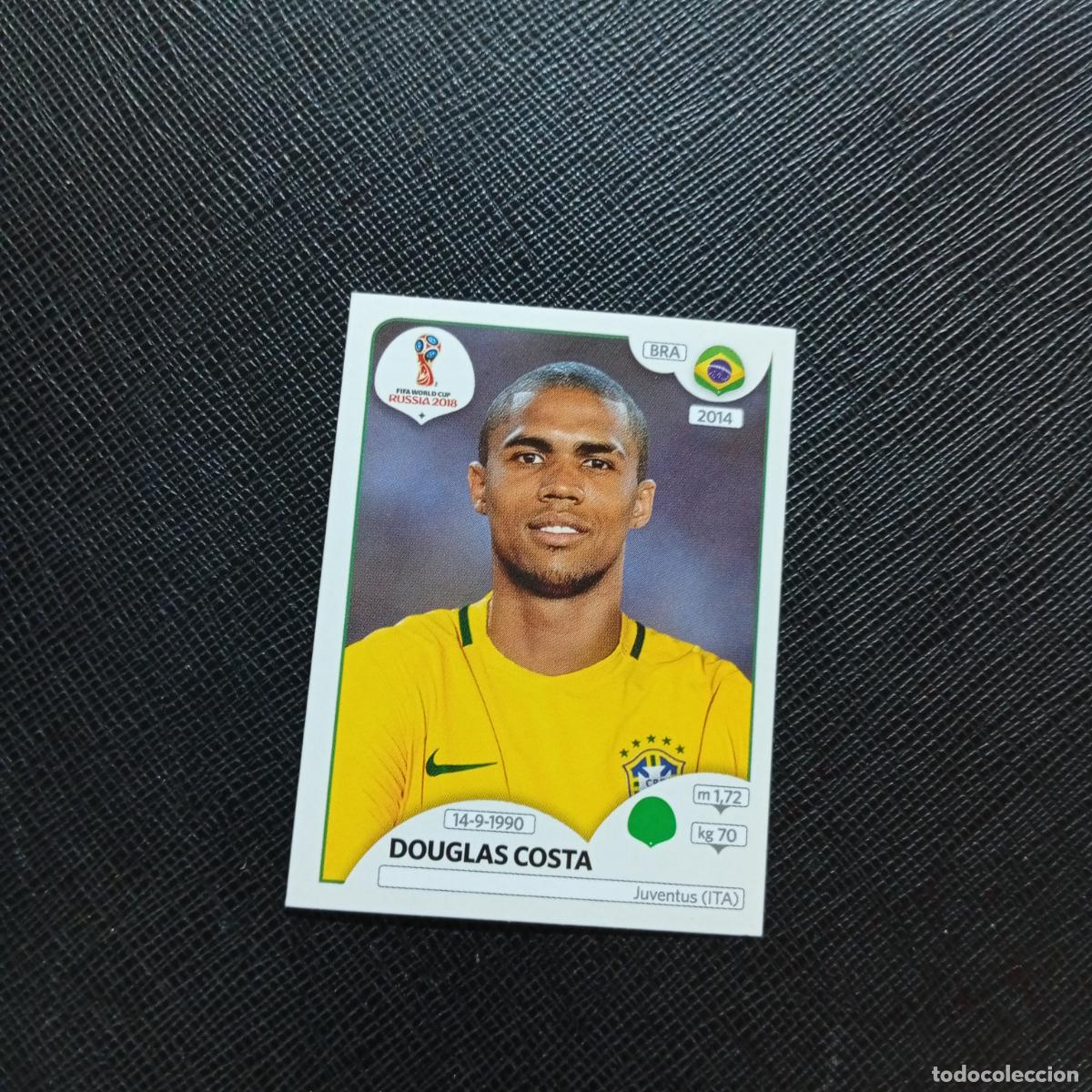 Cromos de f&uacute;tbol: 368 DOUGLAS COSTA COUTINHO BRASIL PANINI MUNDIAL RUSIA 2018 CROMO FUTBOL 18 - SIN PEGAR - CJ2 ..