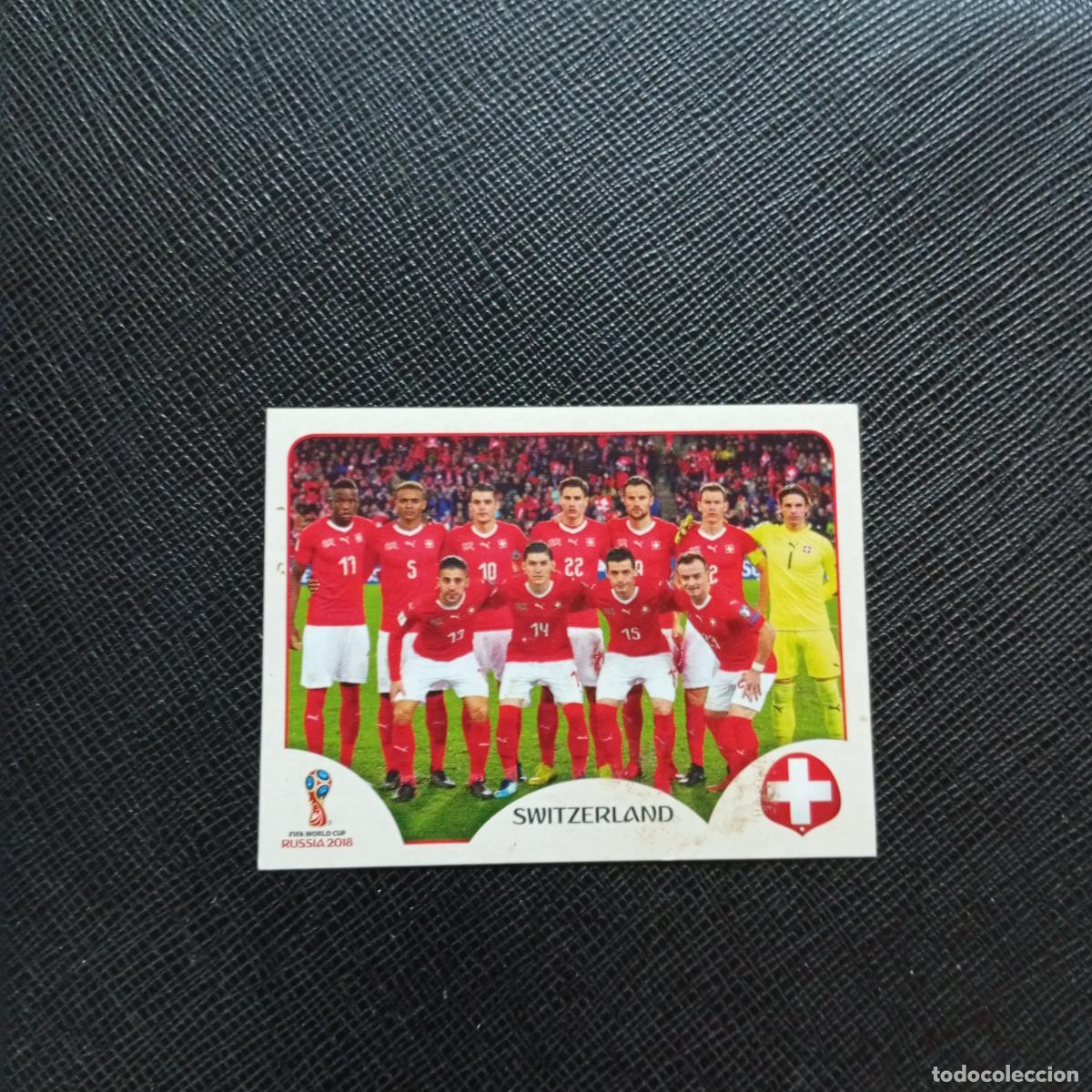 Football Stickers: 373 ALINEACION SUIZA PANINI MUNDIAL RUSIA 2018 CROMO FUTBOL 18 - SIN PEGAR - CJ2 ..