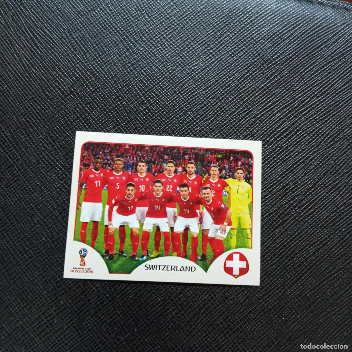 Football Stickers: 373 ALINEACION SUIZA PANINI MUNDIAL RUSIA 2018 CROMO FUTBOL 18 - SIN PEGAR - CJ2 ...