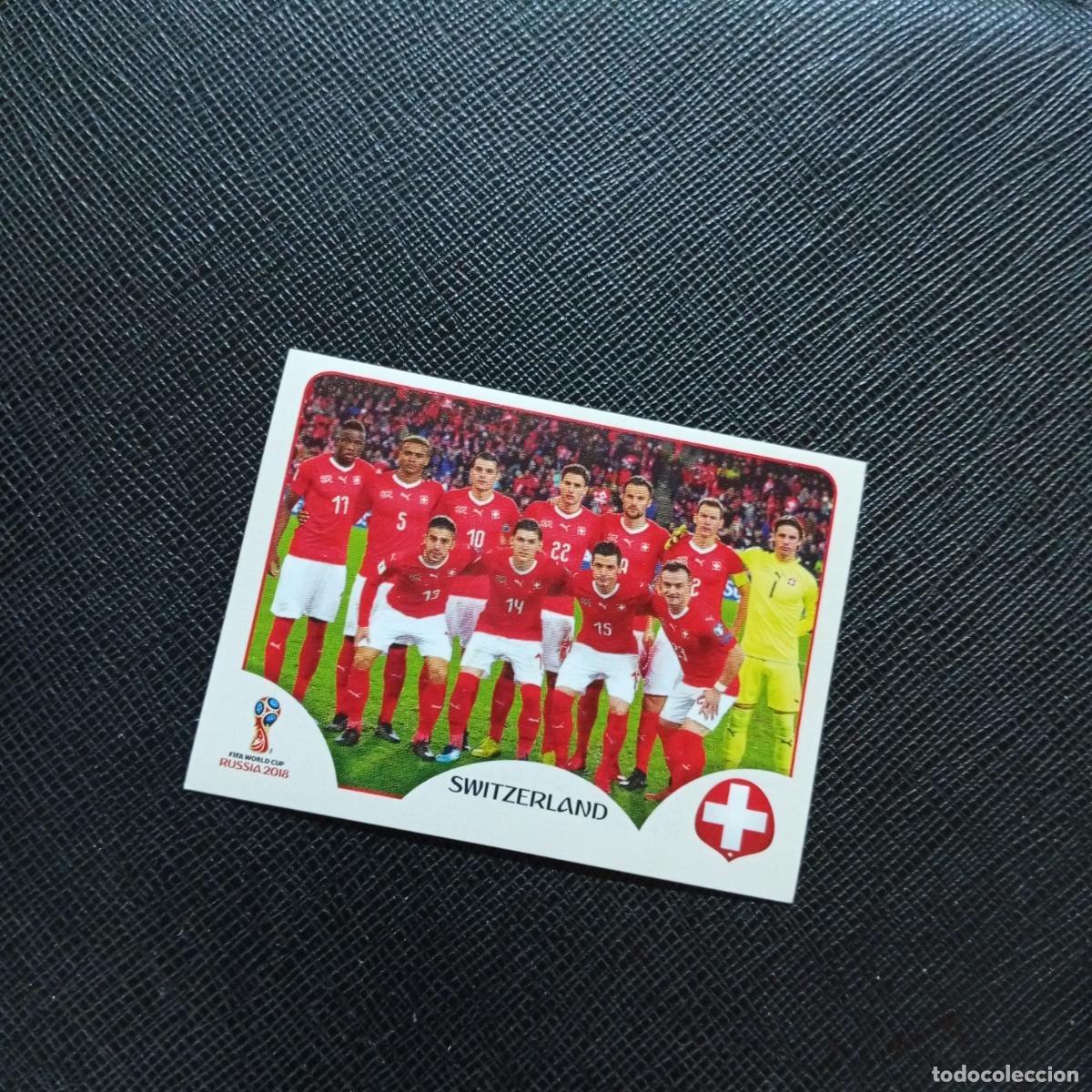 Football Stickers: 373 ALINEACION SUIZA PANINI MUNDIAL RUSIA 2018 CROMO FUTBOL 18 - SIN PEGAR - CJ2 ....