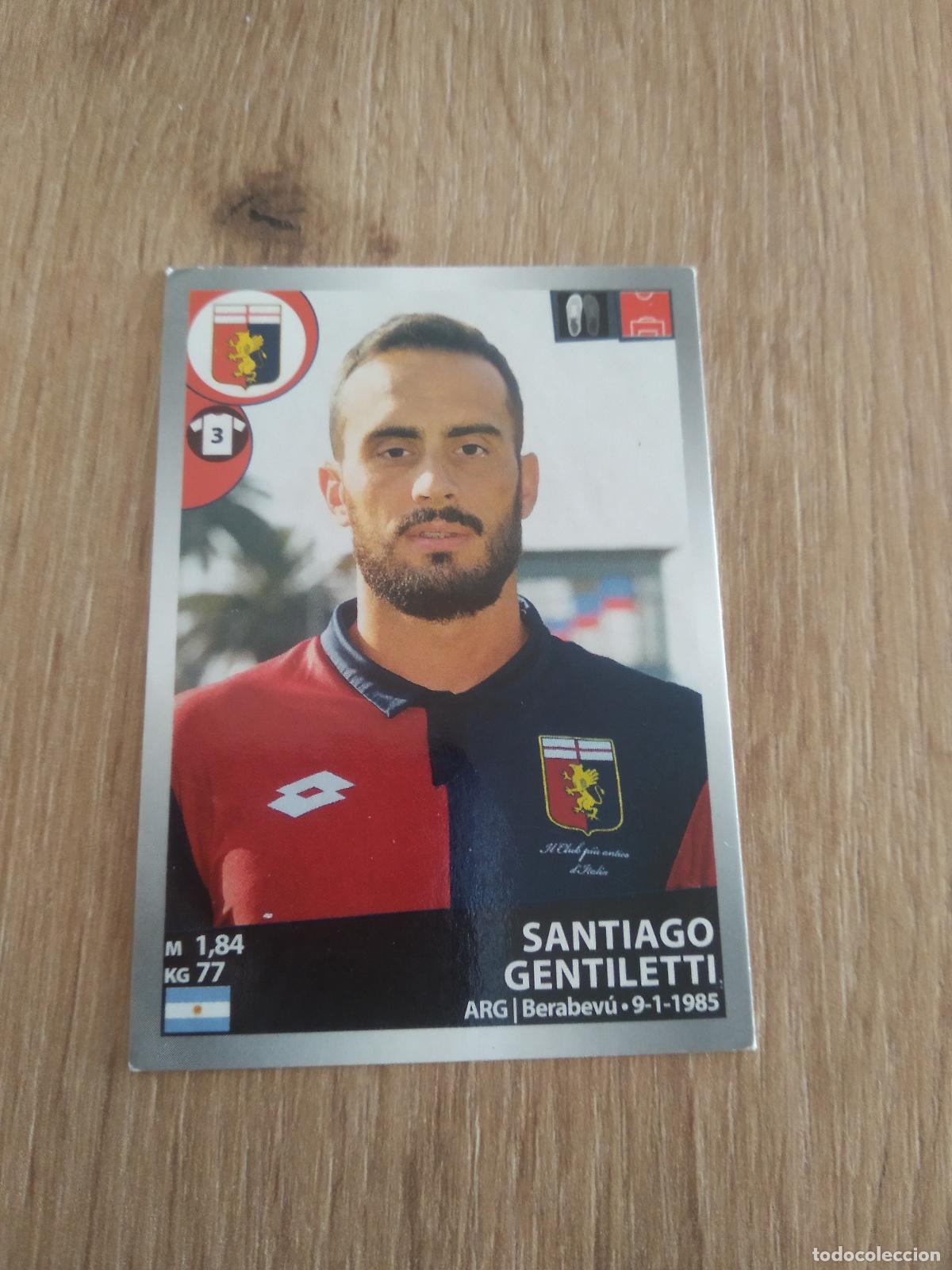 Football Stickers: 203 SANTIAGO GENTILETTI GENOA CROMO FUTBOL PANINI LIGA ITALIA 16-17 CALCIATORI 2016-2017