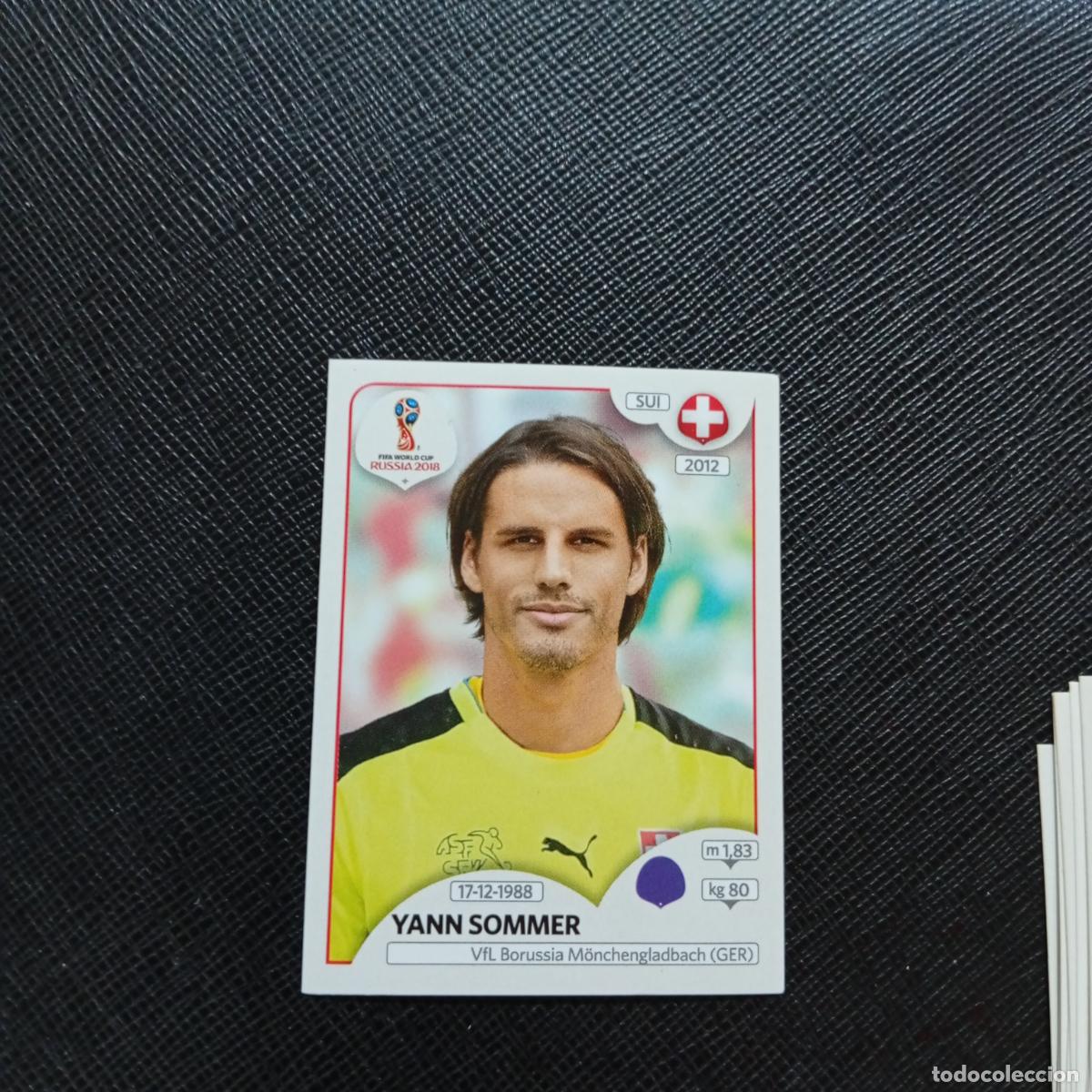 Football Stickers: 374 SOMMER SUIZA PANINI MUNDIAL RUSIA 2018 CROMO FUTBOL 18 - SIN PEGAR - CJ2