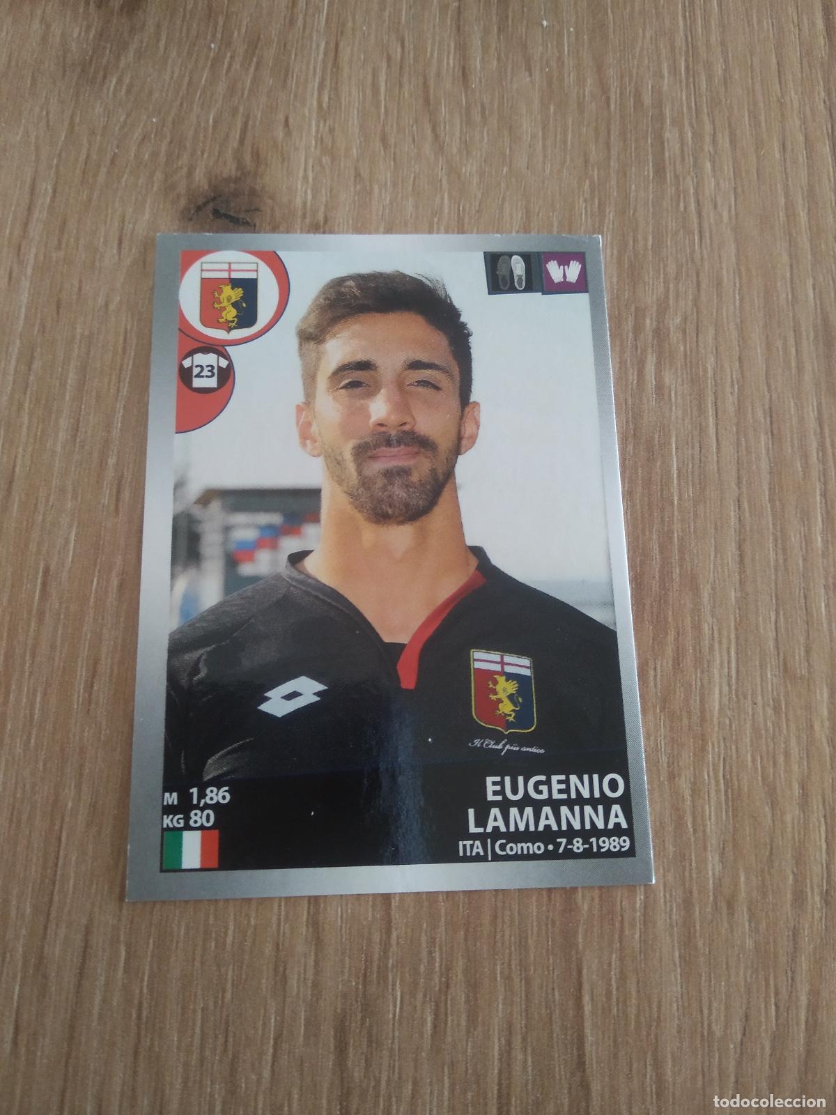 Football Stickers: 205 EUGENIO LAMANNA GENOA CROMO FUTBOL PANINI LIGA ITALIA 16-17 CALCIATORI 2016-2017