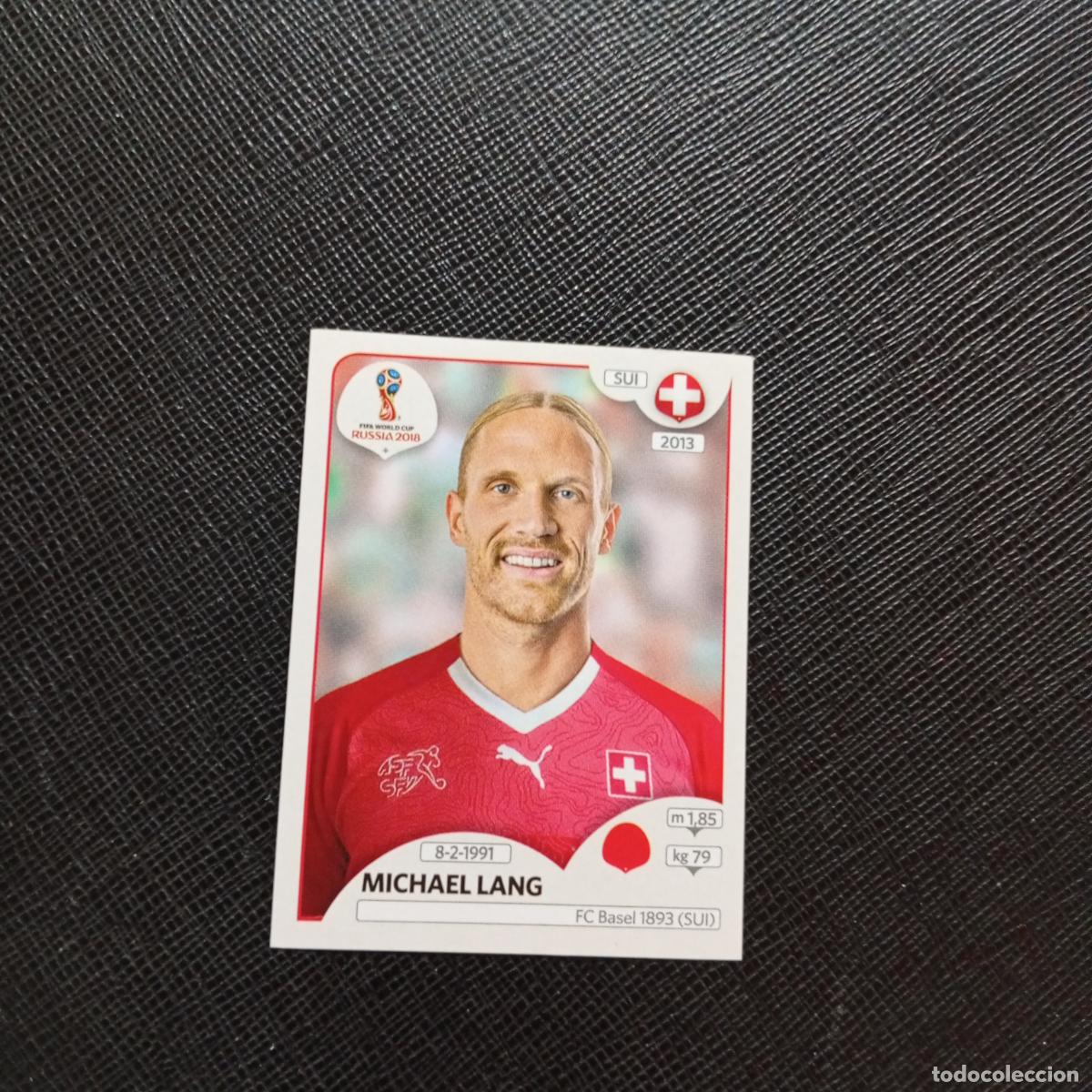 Cromos de f&uacute;tbol: 377 MICHAEL LANG SUIZA PANINI MUNDIAL RUSIA 2018 CROMO FUTBOL 18 - SIN PEGAR - CJ2 .