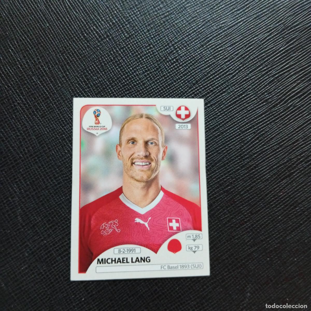 Cromos de f&uacute;tbol: 377 MICHAEL LANG SUIZA PANINI MUNDIAL RUSIA 2018 CROMO FUTBOL 18 - SIN PEGAR - CJ2 ..