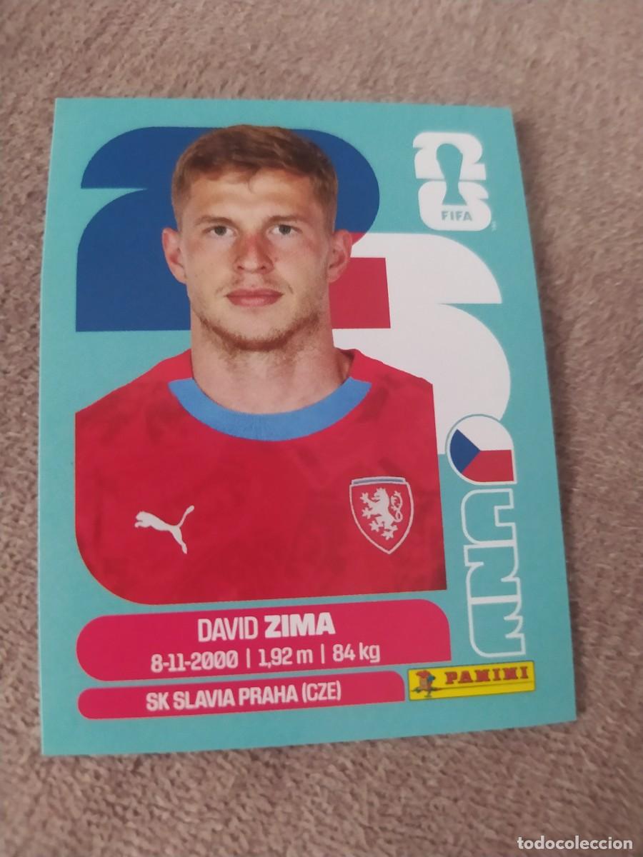 Cromos de f&uacute;tbol: CZE 08 David ZIMA 8 Republica Checa Chequia mundial 2026 panini