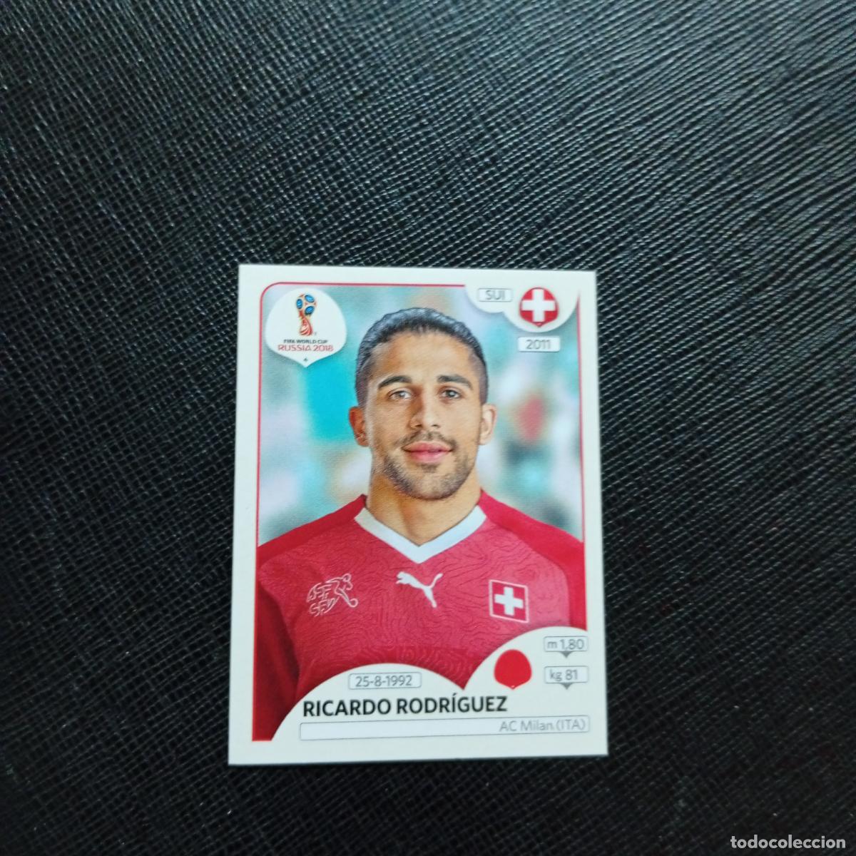 Cromos de f&uacute;tbol: 378 RICARDO RODRIGUEZ SUIZA PANINI MUNDIAL RUSIA 2018 CROMO FUTBOL 18 - SIN PEGAR - CJ2