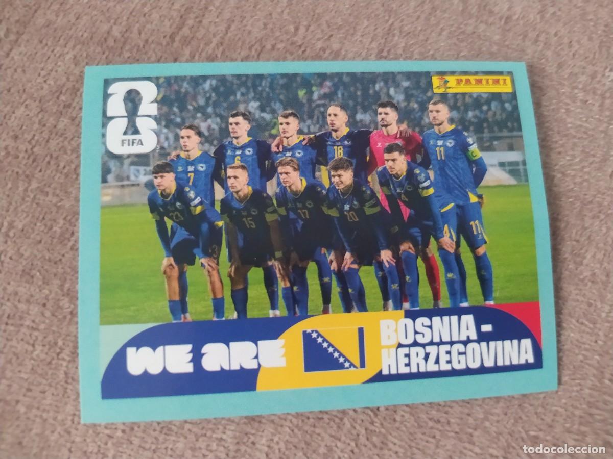 Cromos de f&uacute;tbol: BIH 13 EQUIPO Bosnia y Herzegovina mundial 2026 panini