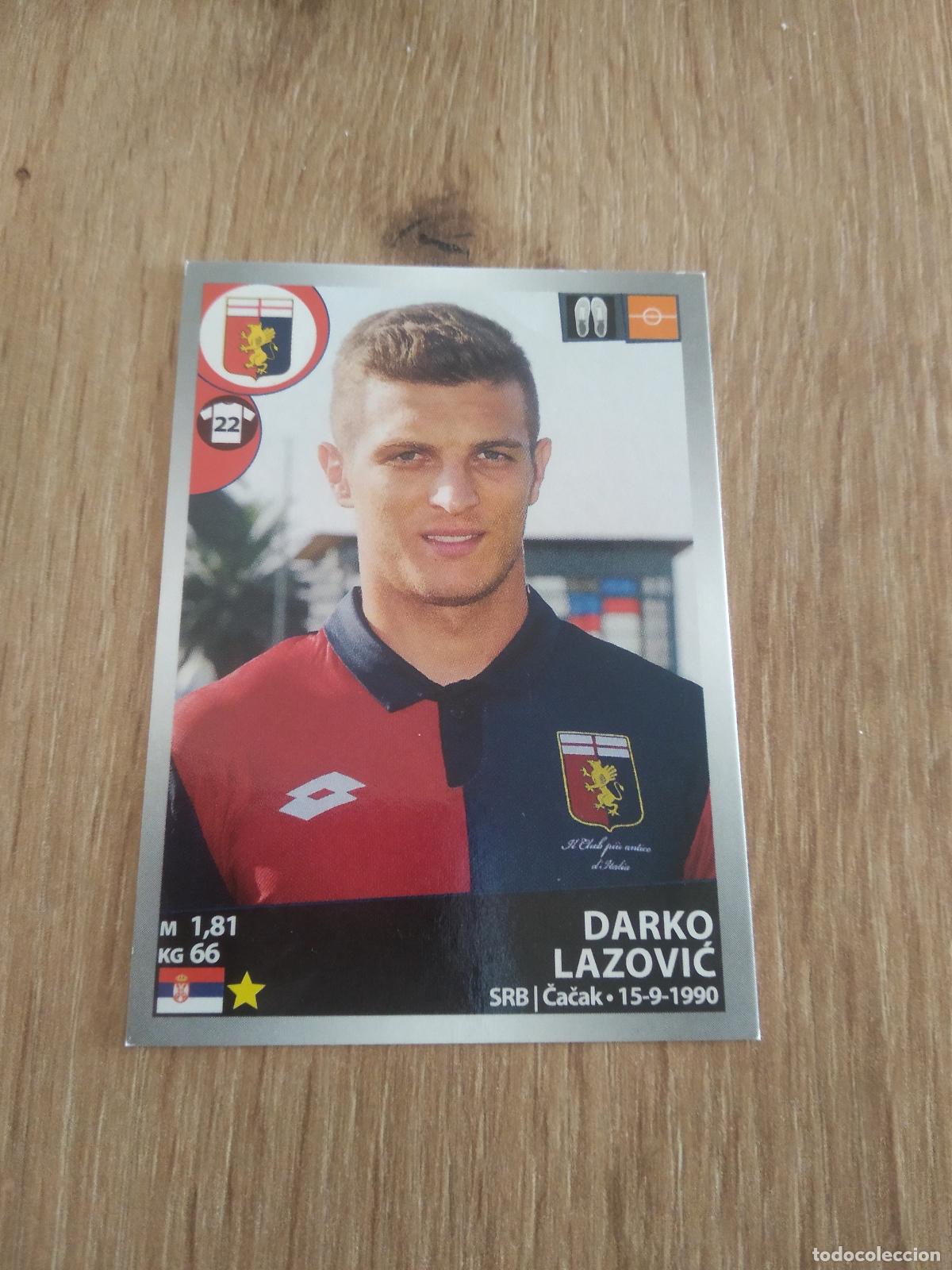 Cromos de f&uacute;tbol: 216 DARKO LAZOVIC GENOA CROMO FUTBOL PANINI LIGA ITALIA 16-17 CALCIATORI 2016-2017