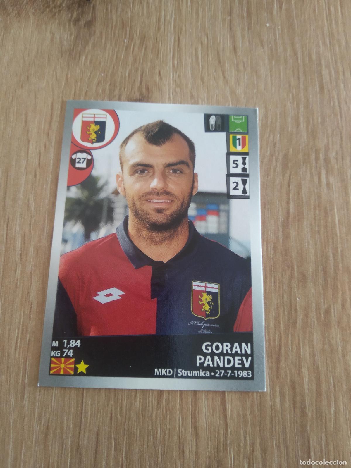 Cromos de f&uacute;tbol: 220 GORAN PANDEV GENOA CROMO FUTBOL PANINI LIGA ITALIA 16-17 CALCIATORI 2016-2017