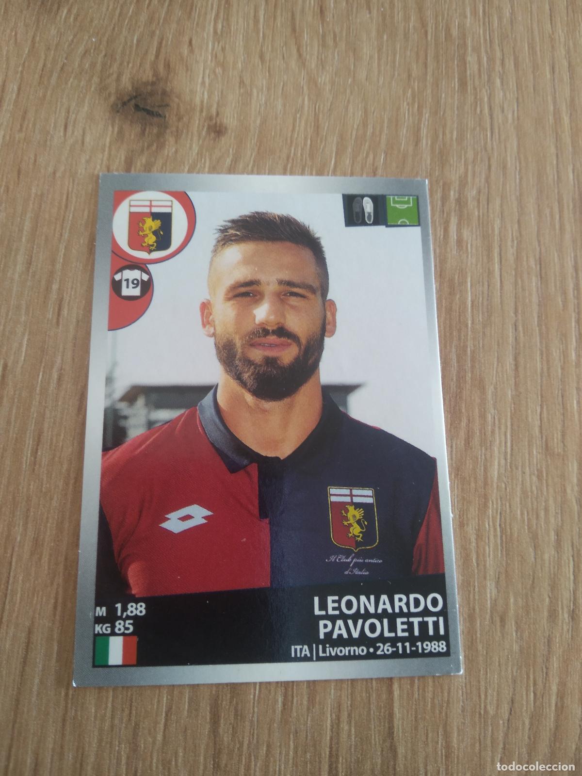 Cromos de f&uacute;tbol: 222 LEONARDO PAVOLETTI GENOA CROMO FUTBOL PANINI LIGA ITALIA 16-17 CALCIATORI 2016-2017