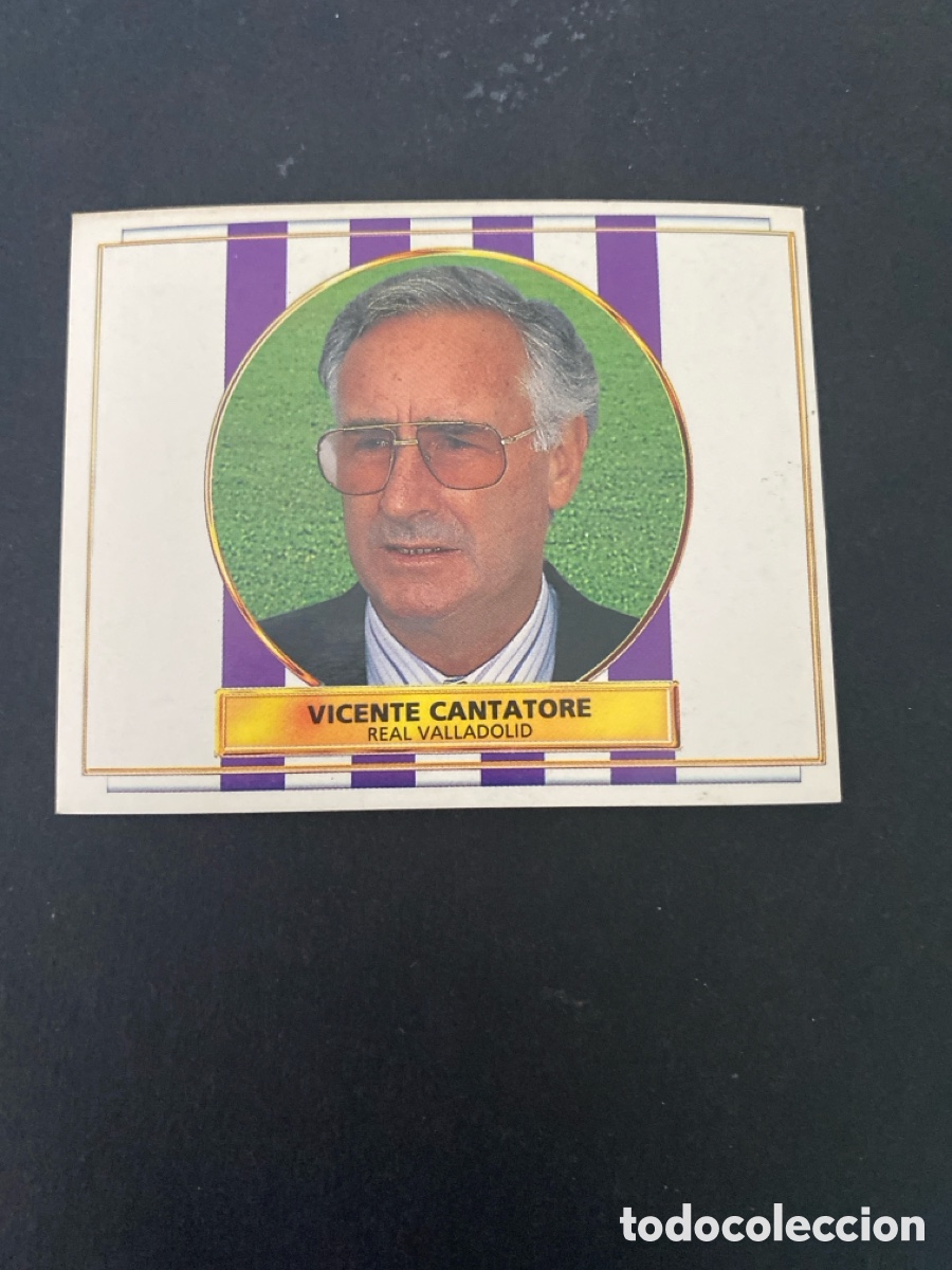 Cromos de f&uacute;tbol: Cromo liga 96/97 R Valladolid nunca pegado