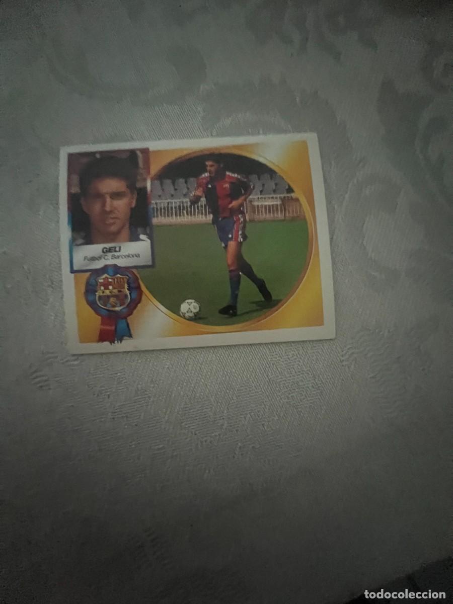 Cromos de f&uacute;tbol: GELI BAJA BARCELONA SIN PEGAR LIGA ESTE 94 95