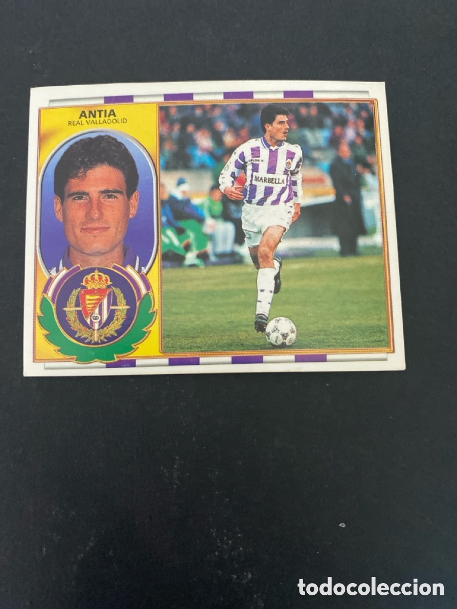 Cromos de f&uacute;tbol: Cromo liga 96/97 R Valladolid nunca pegado