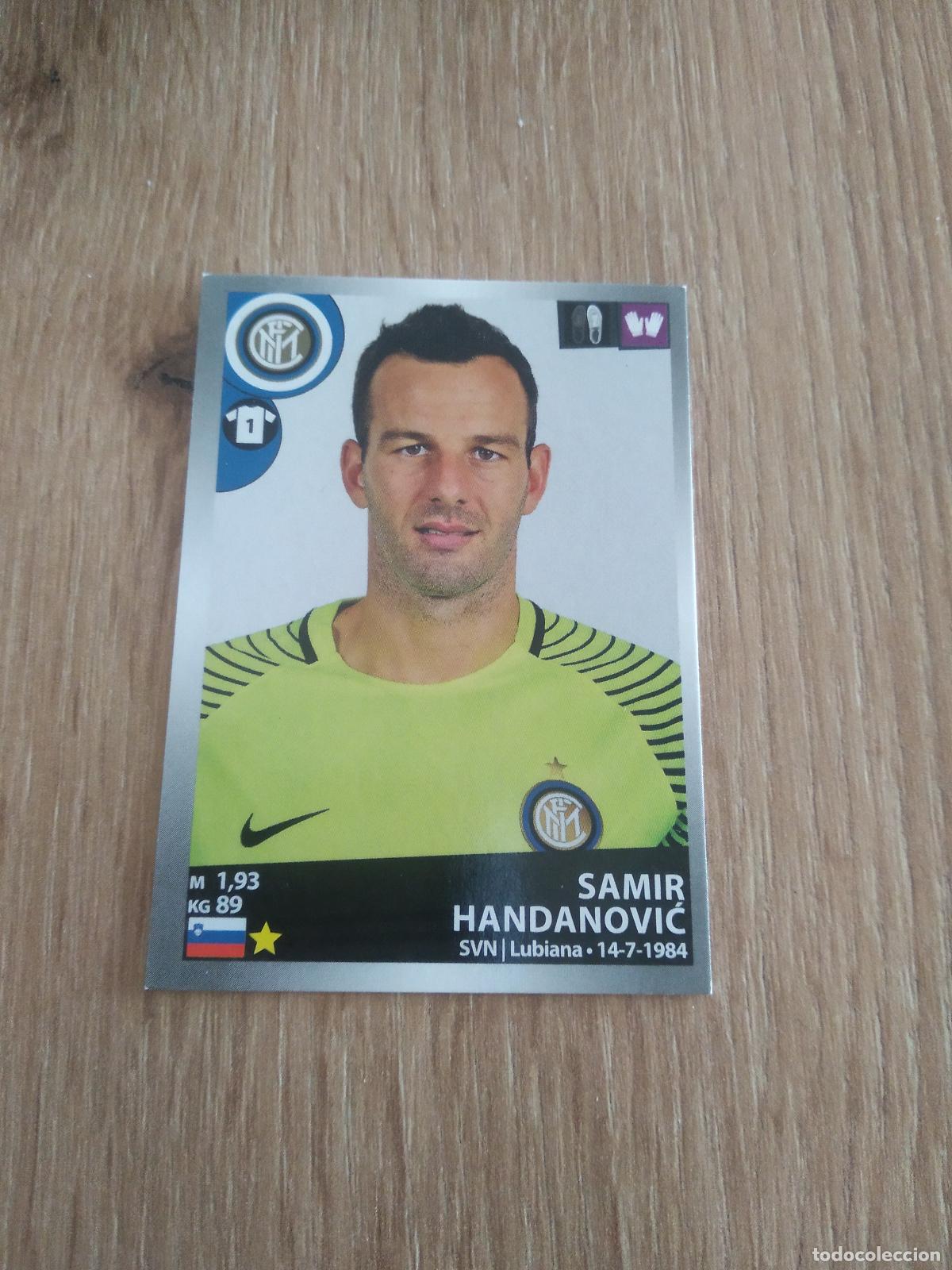 Cromos de f&uacute;tbol: 232 HANDANOVIC INTER MILAN CROMO FUTBOL PANINI LIGA ITALIA 16-17 CALCIATORI 2016-2017