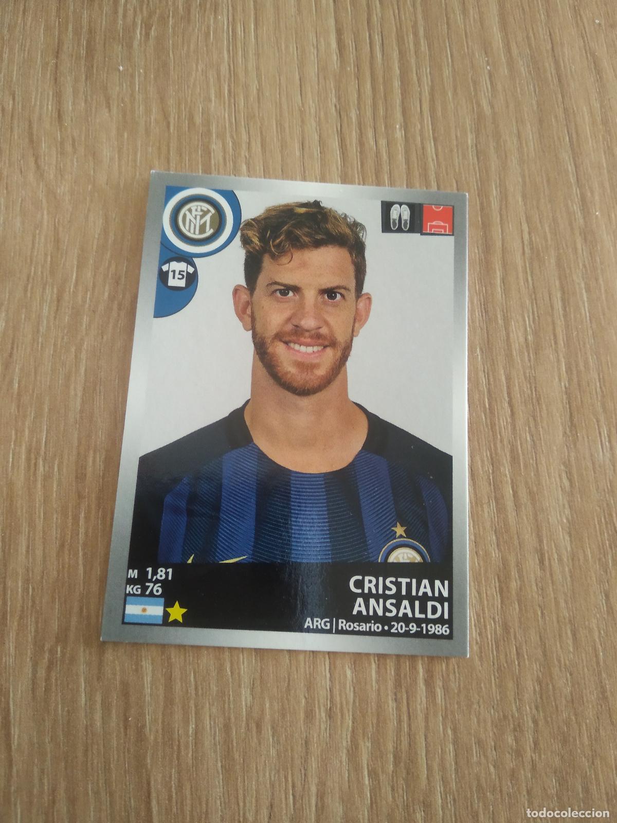 Cromos de f&uacute;tbol: 234 CRISTIAN ANSALDI INTER MILAN CROMO FUTBOL PANINI LIGA ITALIA 16-17 CALCIATORI 2016-2017