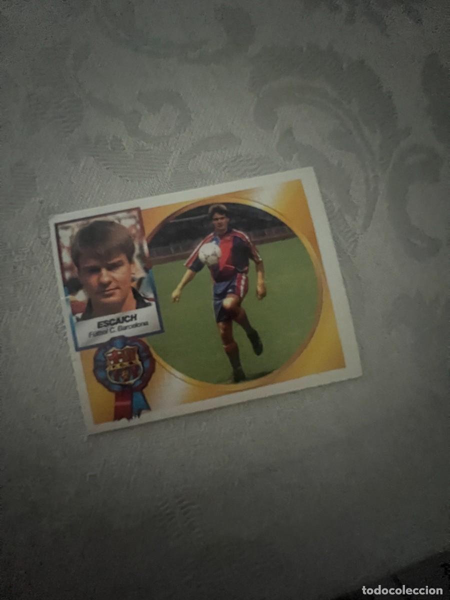 Cromos de f&uacute;tbol: ESCAICH BARCELONA FICHAJE 19 VERSI&Oacute;N II SIN PEGAR LIGA ESTE 94 95