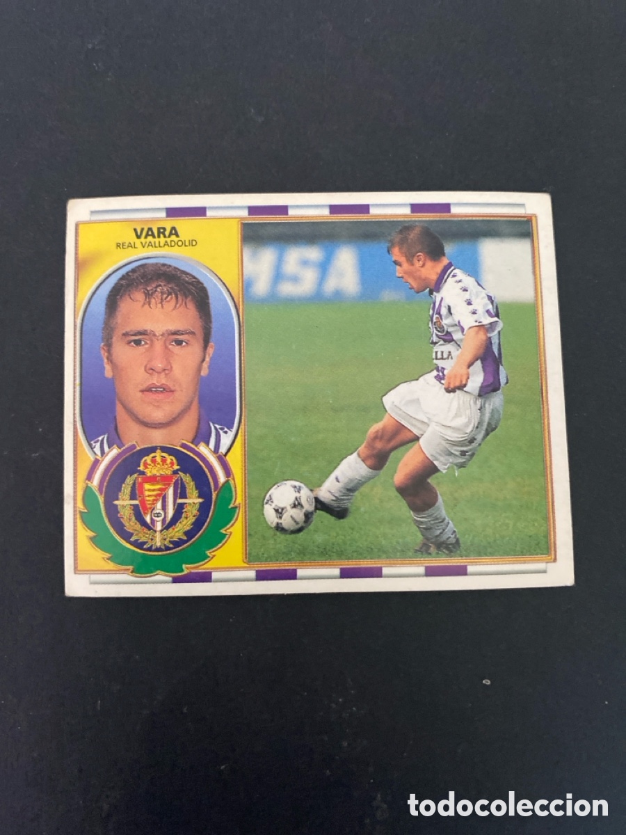 Cromos de Futebol: Cromo liga 96/97 R Valladolid nunca pegado
