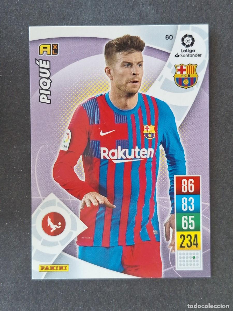 Cromos de Futebol: PIQUE F. C. BARCELONA 60 PANINI ADRENALYN XL 2021 2022 21 22