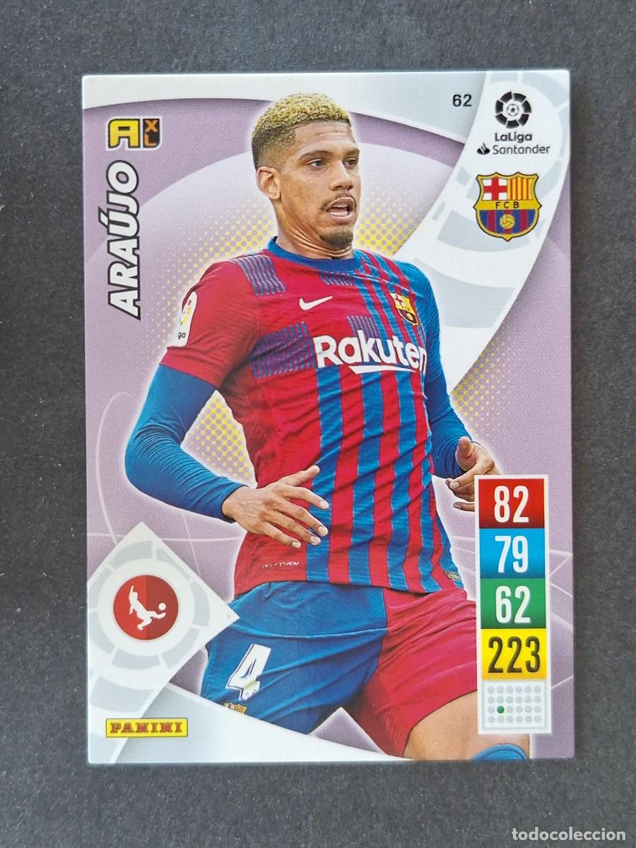 Football Stickers: ARAUJO F. C. BARCELONA 62 PANINI ADRENALYN XL 2021 2022 21 22