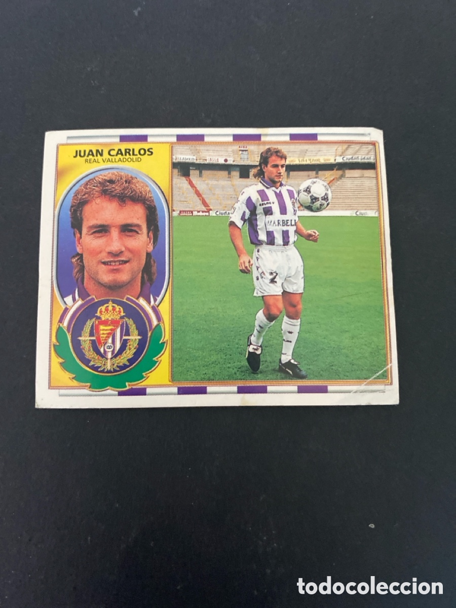 Football Stickers: Cromo liga 96/97 R Valladolid nunca pegado