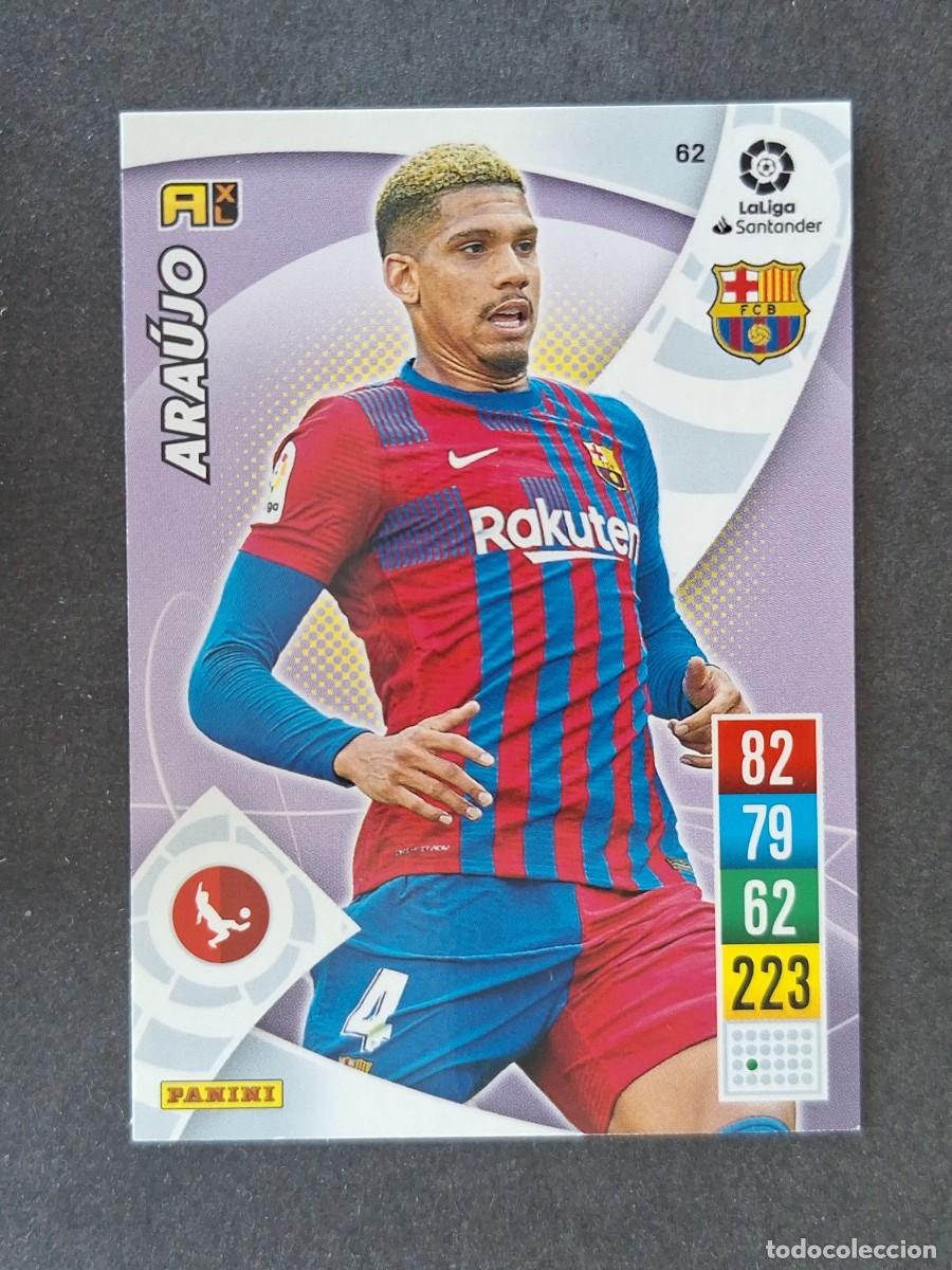 Football Stickers: ARAUJO F. C. BARCELONA 62 PANINI ADRENALYN XL 2021 2022 21 22