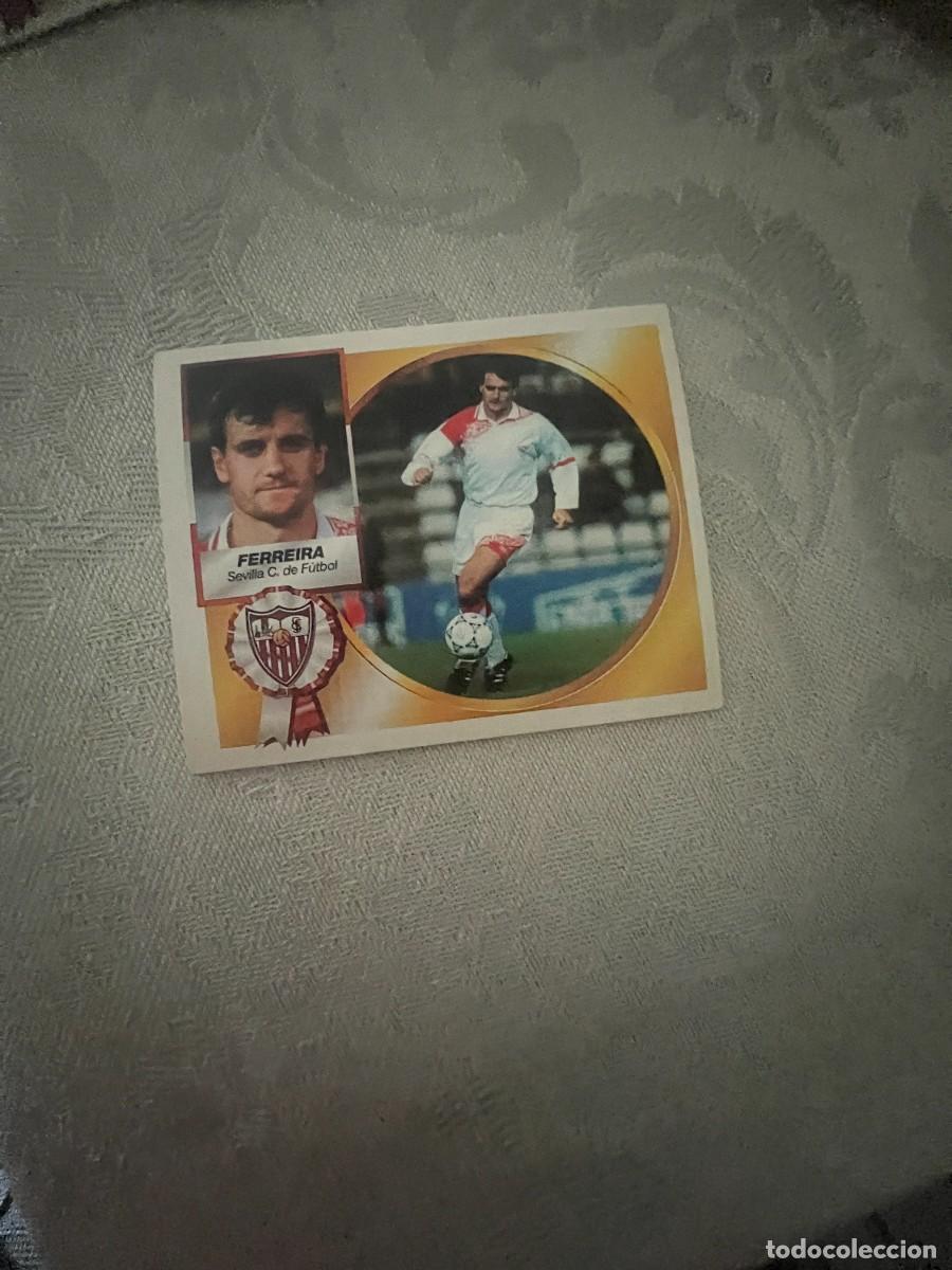 Figurine di Calcio: FERREIRA SEVILLA BAJA SIN PEGAR LIGA ESTE 94 95