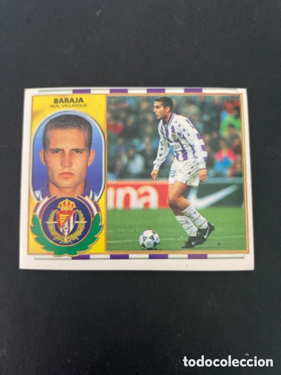 Figurine di Calcio: Cromo liga 96/97 R Valladolid baja nunca pegado