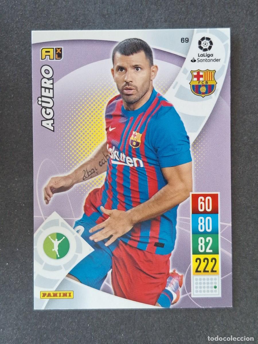 Figurine di Calcio: AG&Uuml;ERO F. C. BARCELONA 69 PANINI ADRENALYN XL 2021 2022 21 22