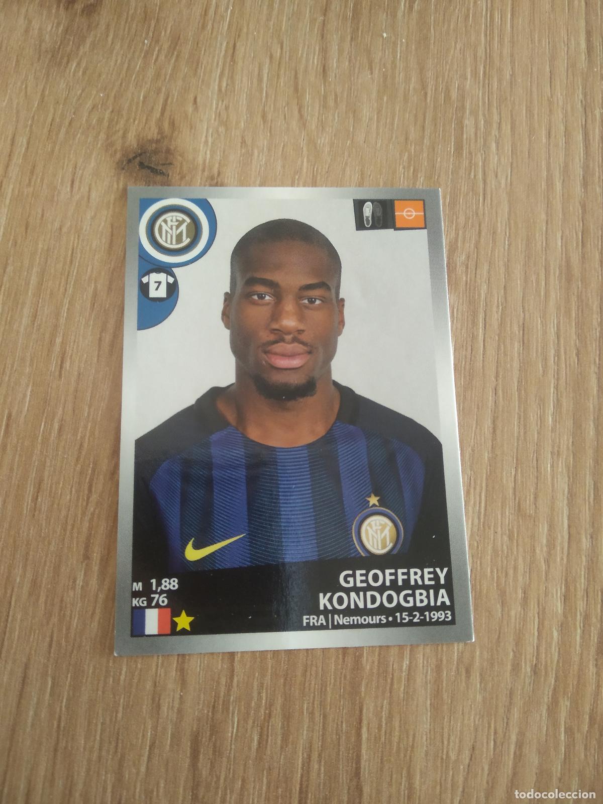 Figurine di Calcio: 239 KONDOGBIA INTER MILAN CROMO FUTBOL PANINI LIGA ITALIA 16-17 CALCIATORI 2016-2017