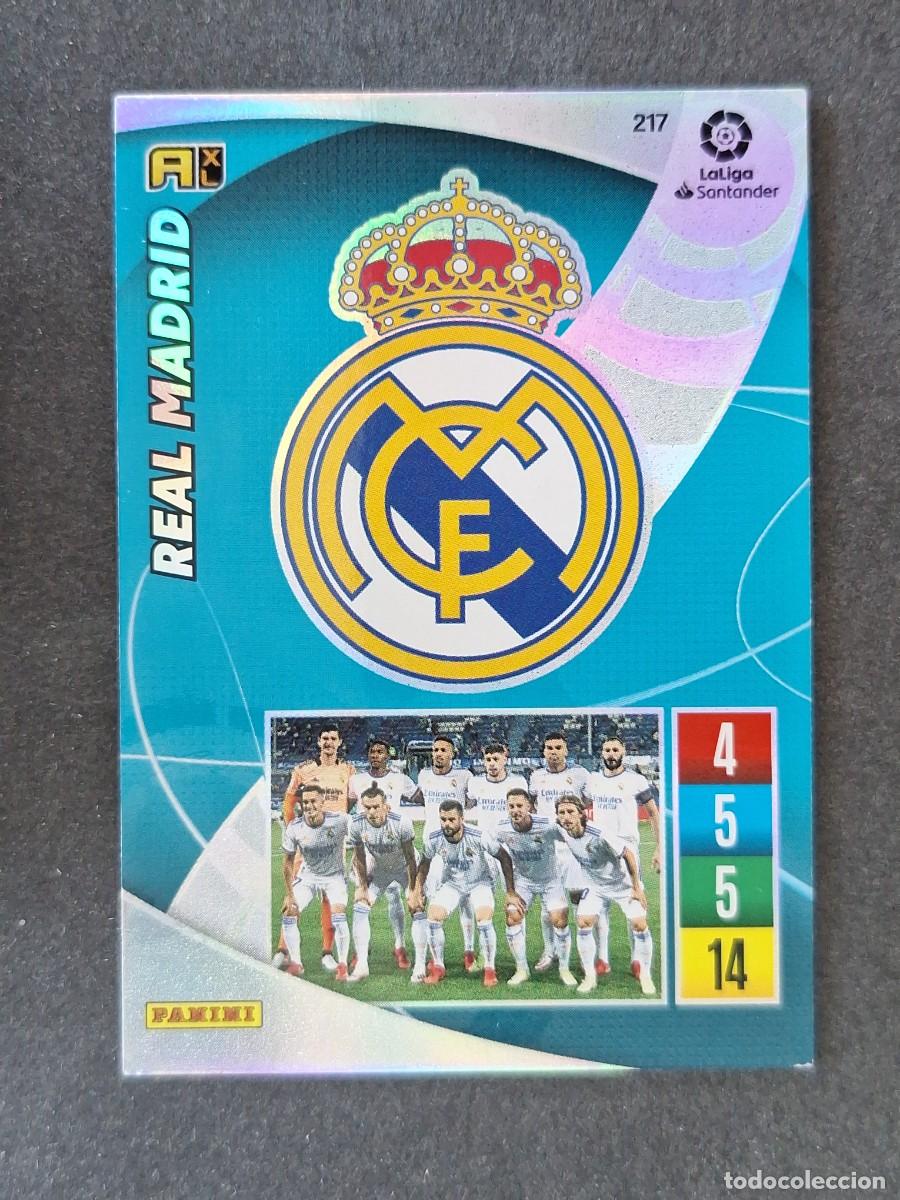 Figurine di Calcio: ESCUDO REAL MADRID 217 PANINI ADRENALYN XL 2021 2022 21 22