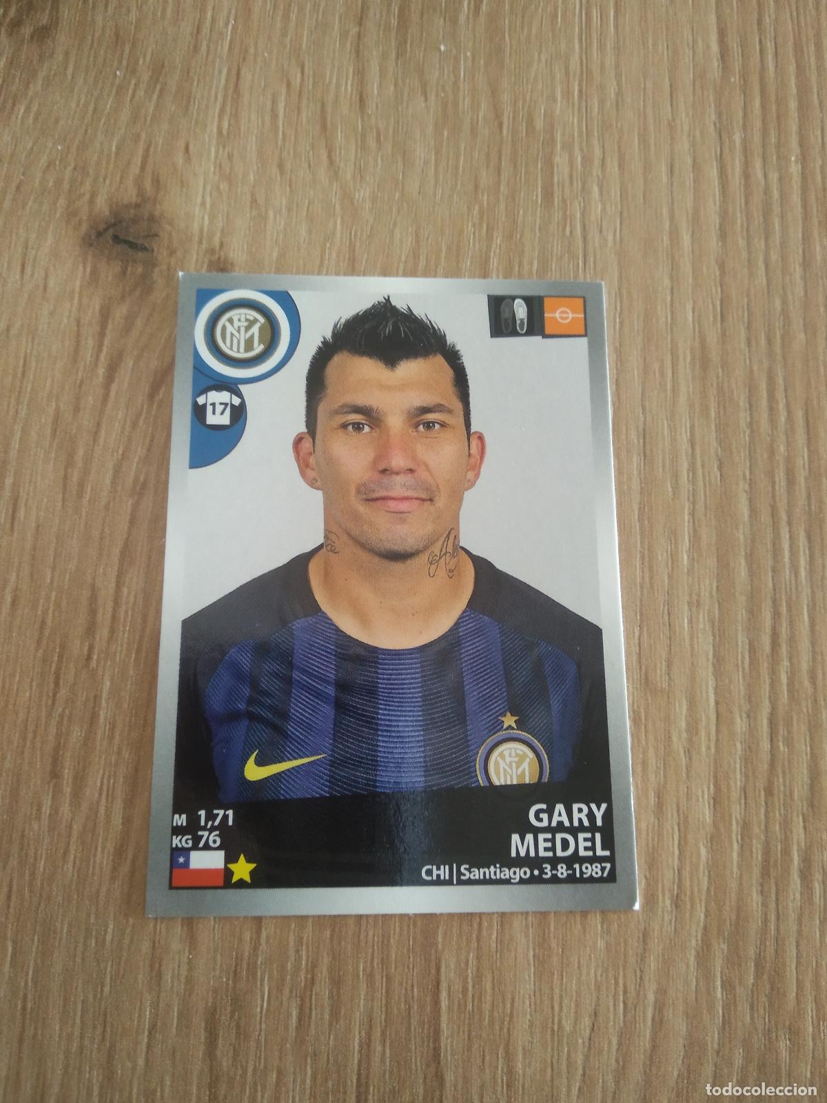 Cromos de f&uacute;tbol: 240 GARY MEDEL INTER MILAN CROMO FUTBOL PANINI LIGA ITALIA 16-17 CALCIATORI 2016-2017