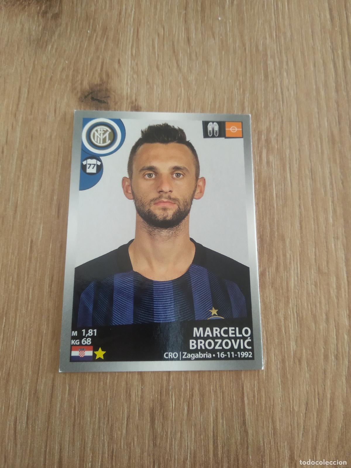 Cromos de f&uacute;tbol: 241 MARCELO BROZOVIC INTER MILAN CROMO FUTBOL PANINI LIGA ITALIA 16-17 CALCIATORI 2016-2017