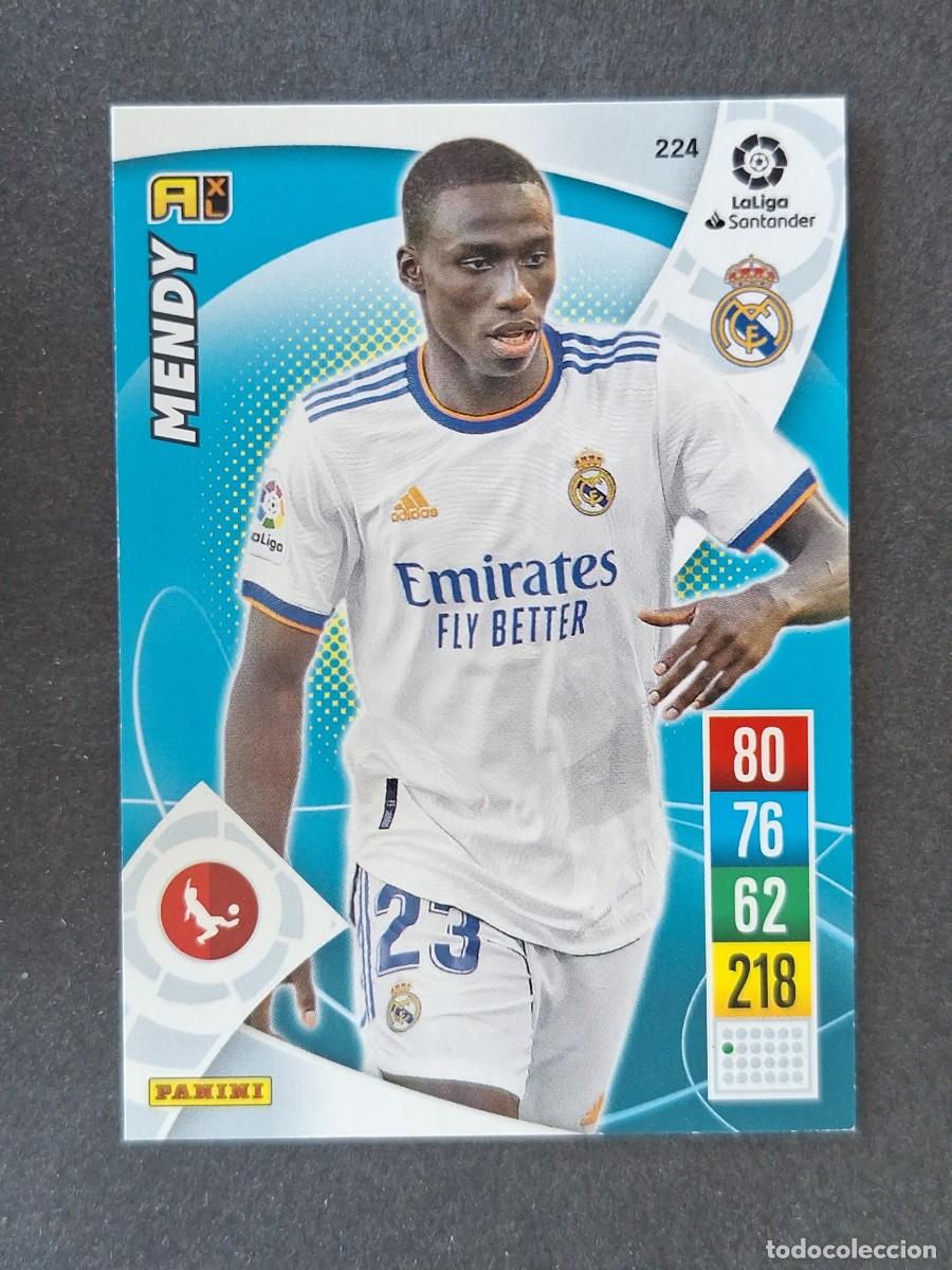 Cromos de f&uacute;tbol: MENDY REAL MADRID 224 PANINI ADRENALYN XL 2021 2022 21 22