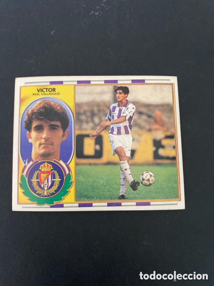 Cromos de f&uacute;tbol: Cromo liga 96/97 R Valladolid nunca pegado