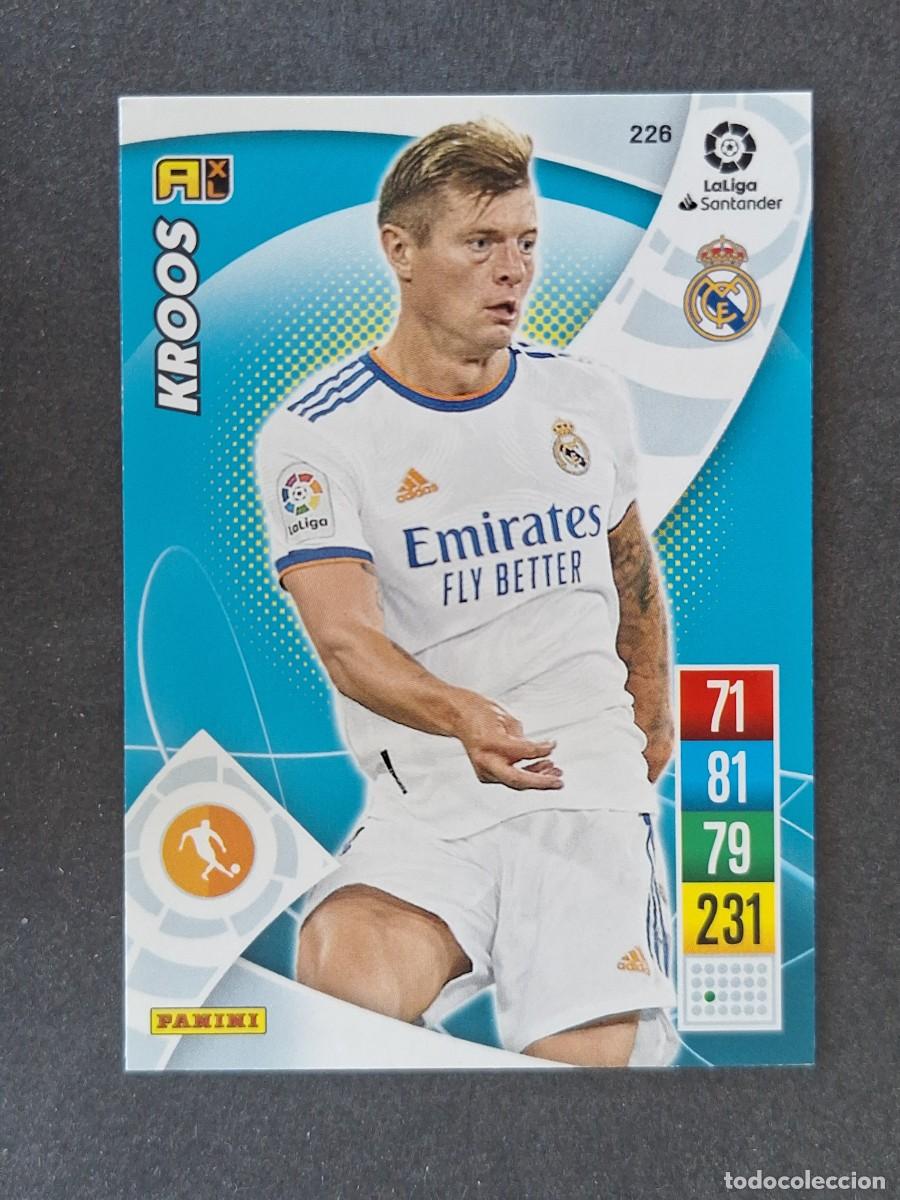 Cromos de f&uacute;tbol: KROOS REAL MADRID 226 PANINI ADRENALYN XL 2021 2022 21 22