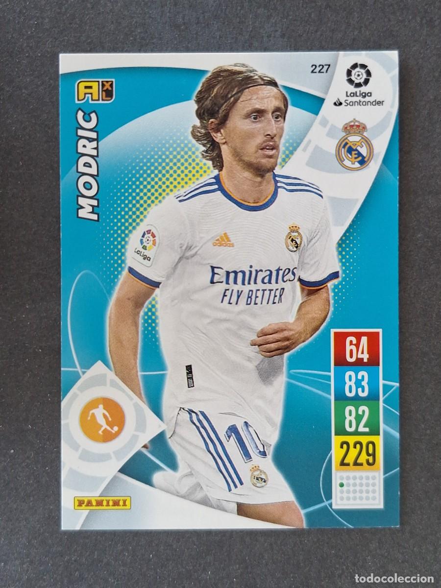 Cromos de f&uacute;tbol: MODRIC REAL MADRID 227 PANINI ADRENALYN XL 2021 2022 21 22