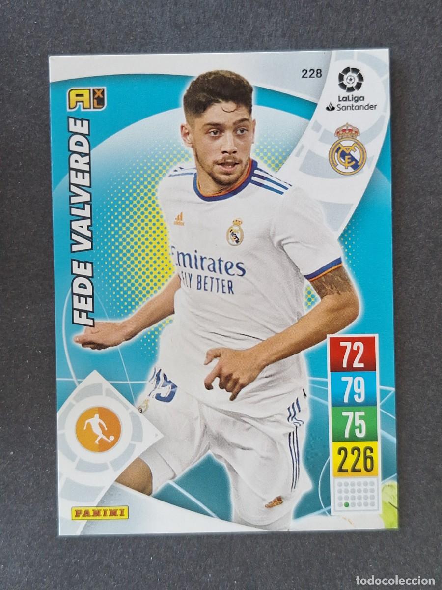 Cartes &agrave; collectionner de Football: FEDE VALVERDE REAL MADRID 228 PANINI ADRENALYN XL 2021 2022 21 22