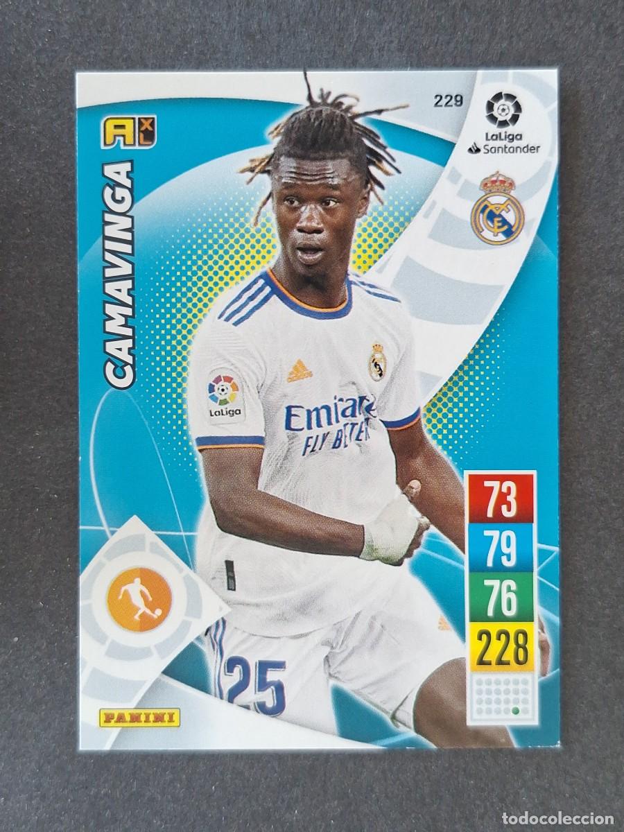 Cartes &agrave; collectionner de Football: CAMAVINGA REAL MADRID 229 PANINI ADRENALYN XL 2021 2022 21 22