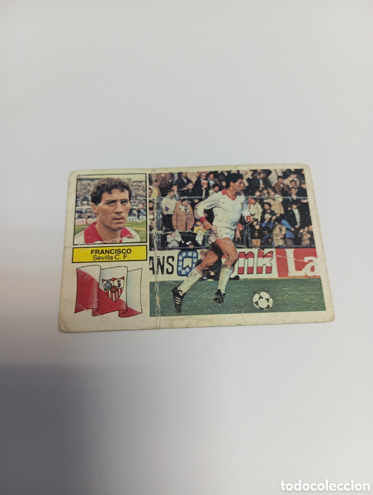 Cartes &agrave; collectionner de Football: FRANCISCO Sevilla Liga Este 1982 1983 NUEVO 82 83 SIN PEGAR