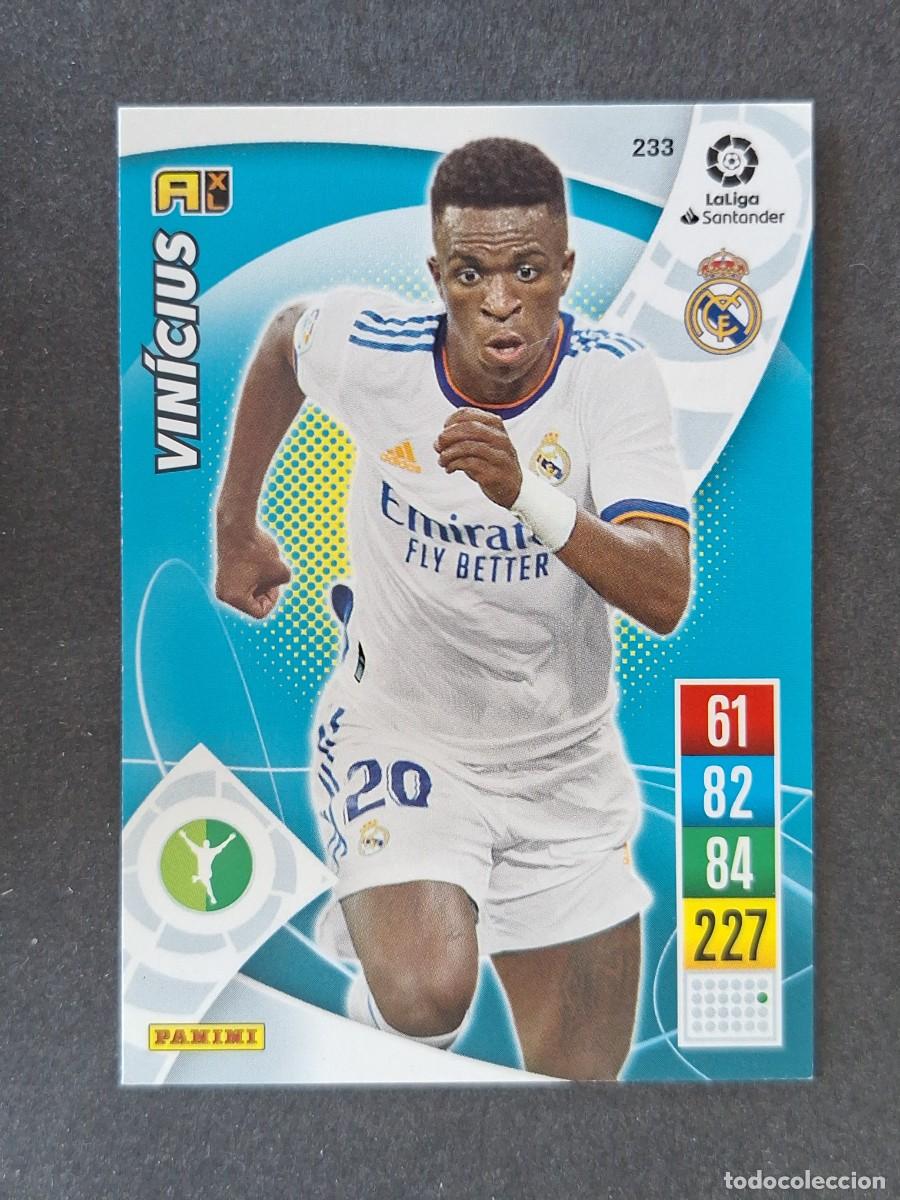 Cromos de f&uacute;tbol: VINICIUS REAL MADRID 233 PANINI ADRENALYN XL 2021 2022 21 22