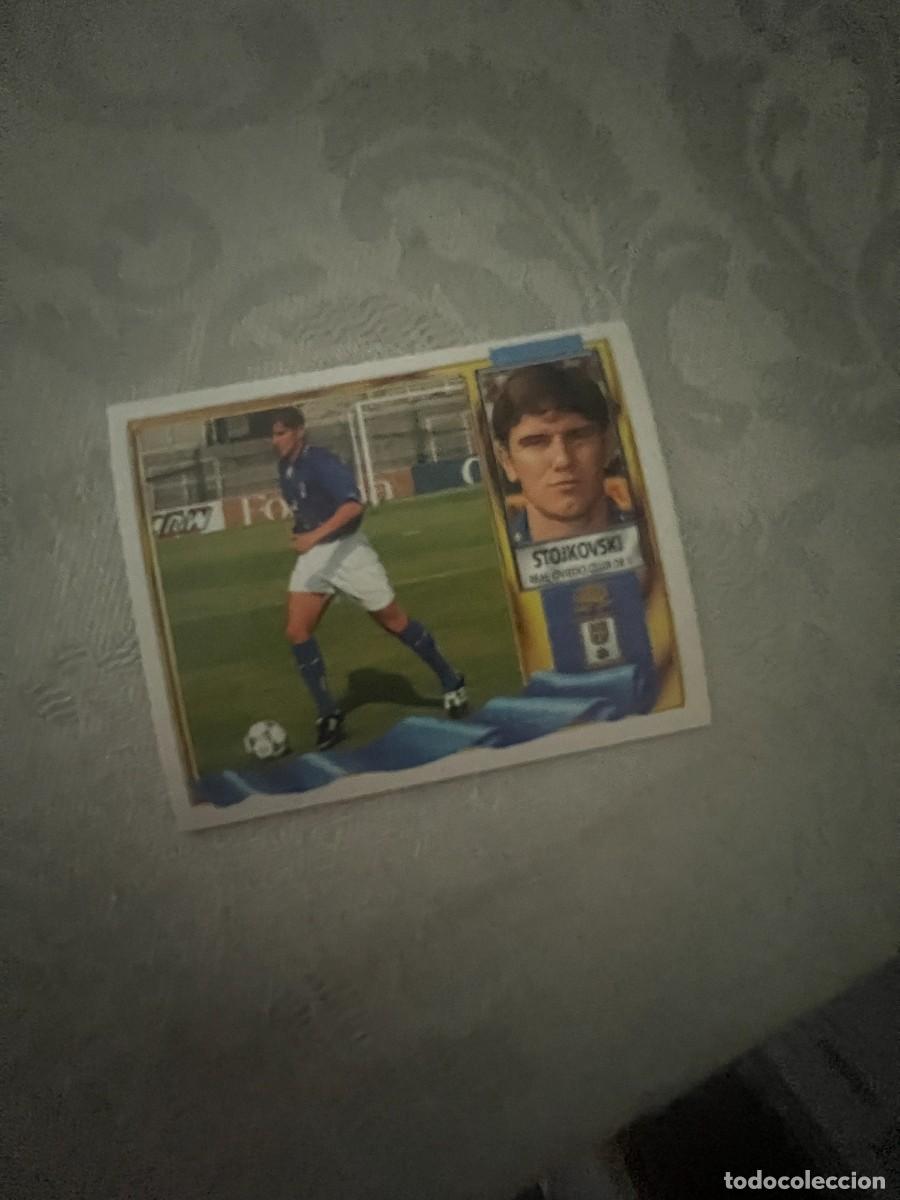 Cromos de f&uacute;tbol: STOJKOVSKI OVIEDO COLOCA SIN PEGAR LIGA ESTE 1995/96 95 96