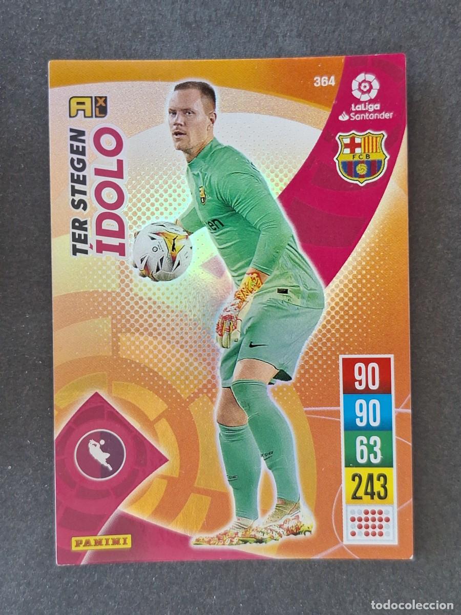 Cromos de f&uacute;tbol: TER STEGEN F. C. BARCELONA IDOLO 364 PANINI ADRENALYN XL 2021 2022 21 22